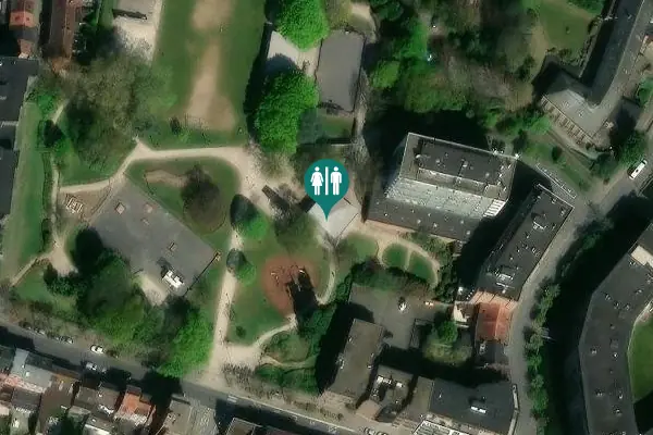 Satellite view of Raoul Claesstraat 3 Toilet