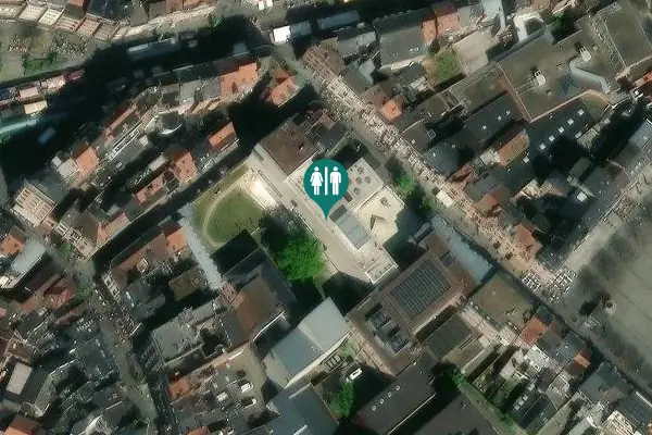 Satellite view of Leopold Vanderkelenstraat 26 Toilet
