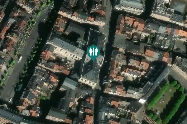 Satellite view of Naamsestraat 22 Toilet