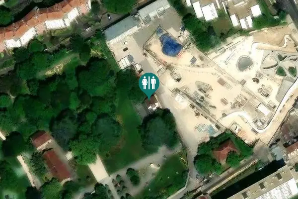 Satellite view of Rue des Papelots 4 Toilet