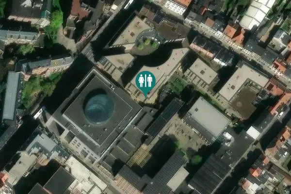 Satellite view of Tiensestraat 138 Toilet