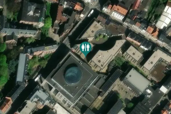 Satellite view of Tiensestraat 138 Toilet