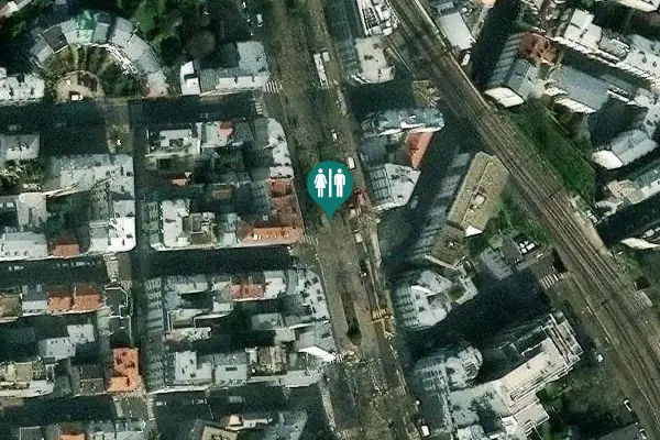 Satellite view of Paris Toilet