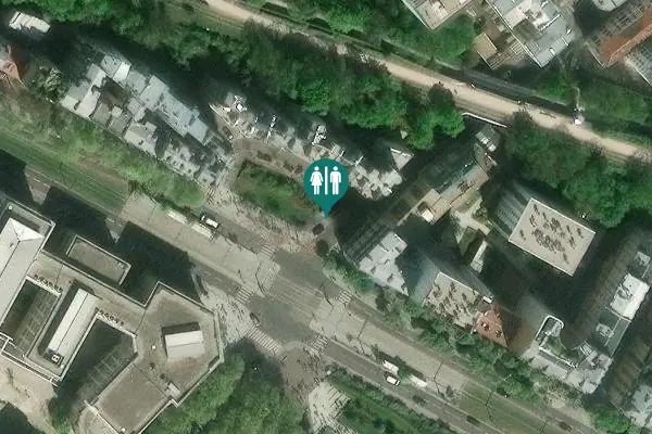 Satellite view of Square Desnouettes 12 Toilet