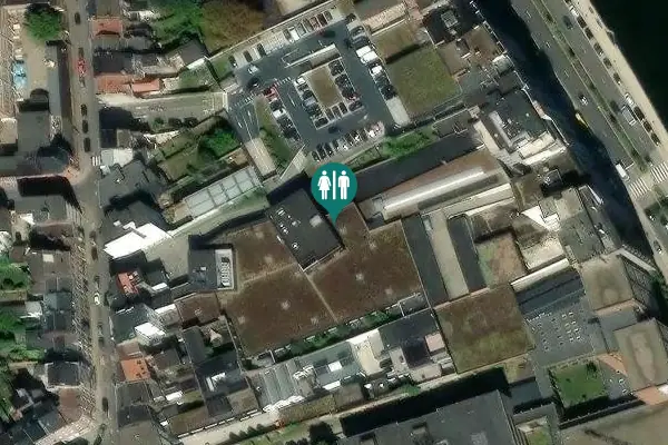 Satellite view of Rue de Fragnée 71 Toilet