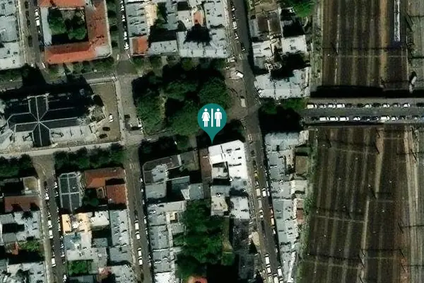 Satellite view of Rue Saint-Bruno 1 Toilet