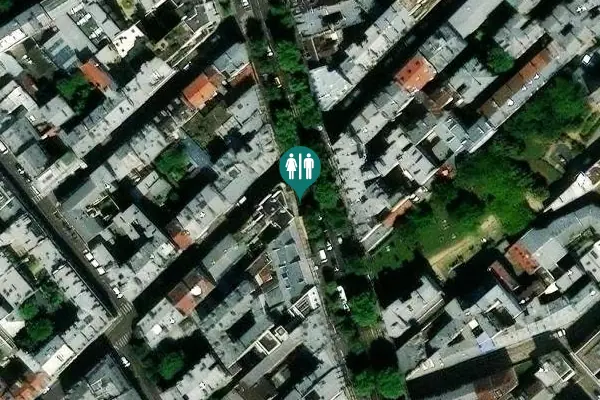 Satellite view of Avenue de Clichy 25 Toilet
