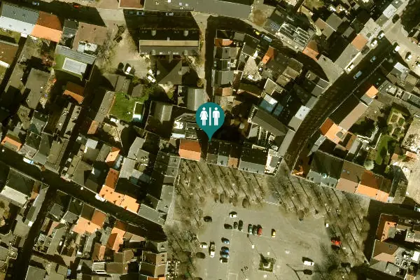 Satellite view of Markt 45 Toilet