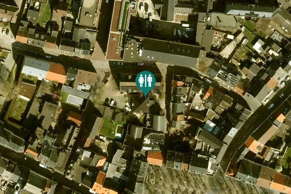 Satellite view of Lekkerstraat 10 Toilet