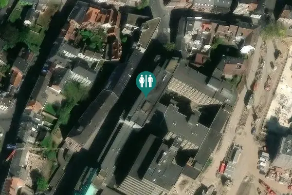 Satellite view of Kapucijnenvoer 33 Toilet