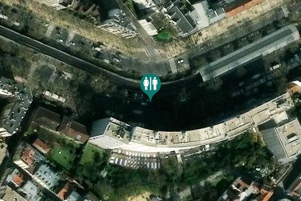 Satellite view of Paris Toilet
