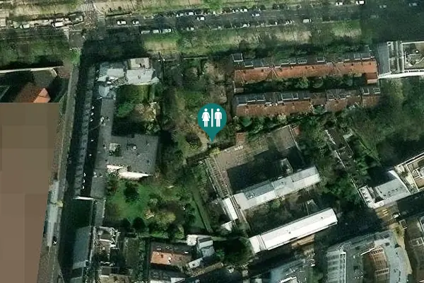 Satellite view of Boulevard Arago 69 Toilet