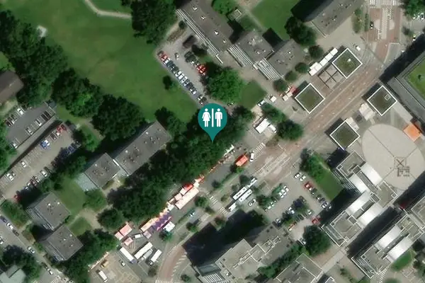 Satellite view of Allée des Sorbiers 2 Toilet