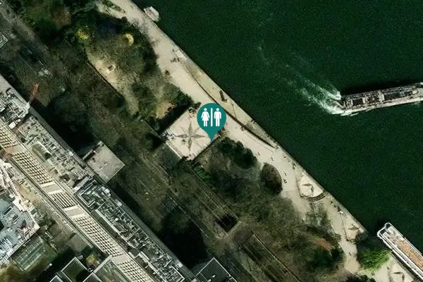 Satellite view of Jardin Tino Rossi