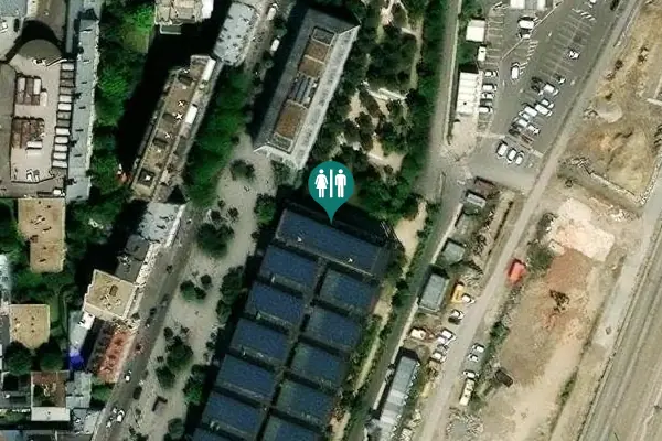 Satellite view of Esplanade Nathalie Sarraute 26 Toilet