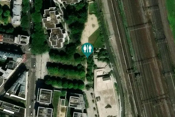 Satellite view of Rue Madeleine Rebérioux 6 Toilet