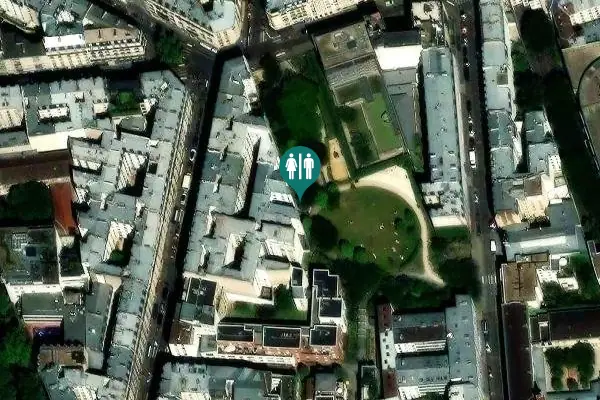 Satellite view of Rue Paul Bert 22 Toilet
