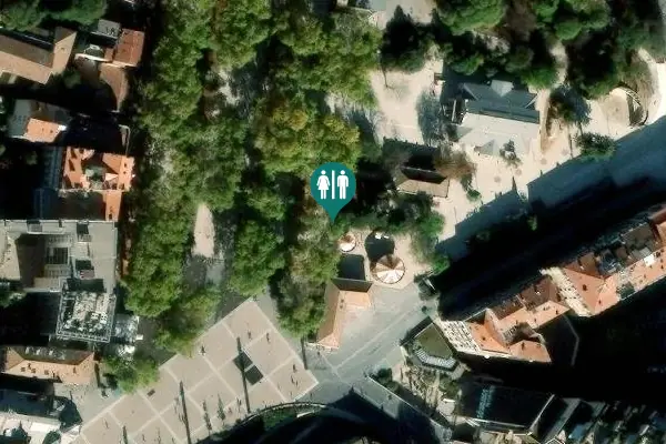 Satellite view of Montpellier Toilet