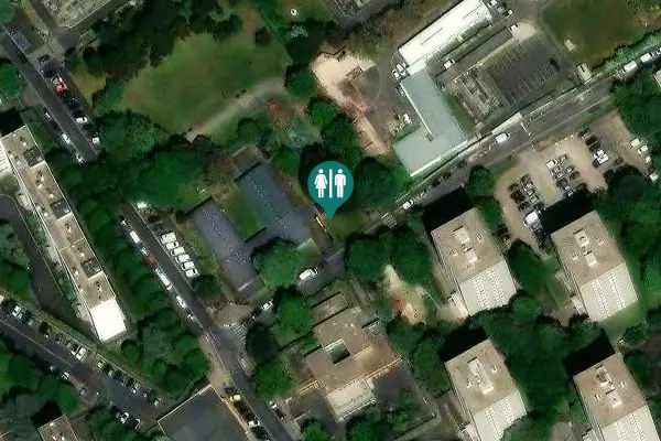 Satellite view of Rue Maurice Coutant 20 Toilet