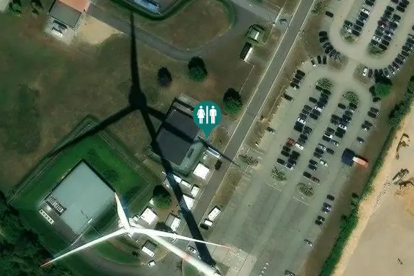 Satellite view of 2ème Avenue Toilet
