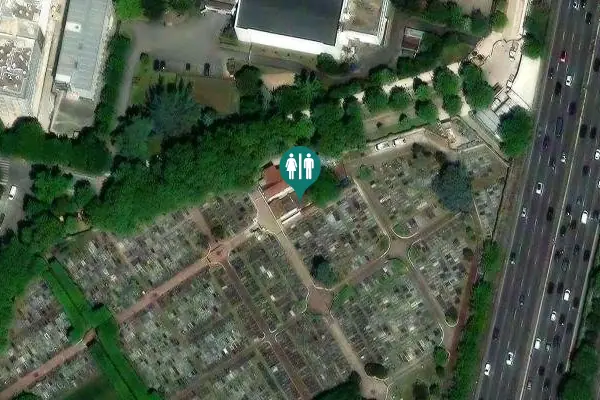Satellite view of Rue du Général Archinard Toilet