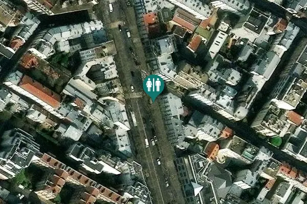 Satellite view of Avenue du Maine 131 Toilet