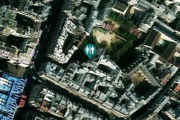 Satellite view of Cité Noël 6 Toilet