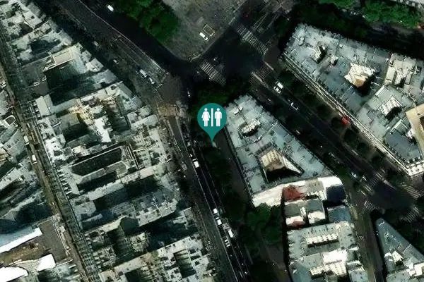 Satellite view of 2 Toilet