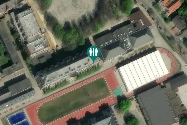 Satellite view of Naamsesteenweg 355 Toilet