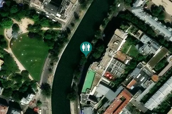 Satellite view of Quai de Jemmapes Toilet