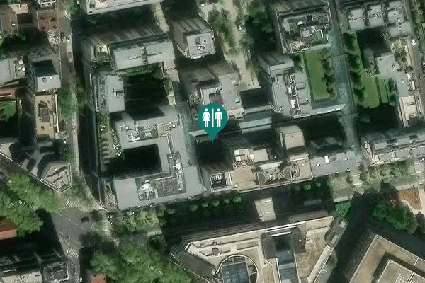 Satellite view of Les Passages Toilet