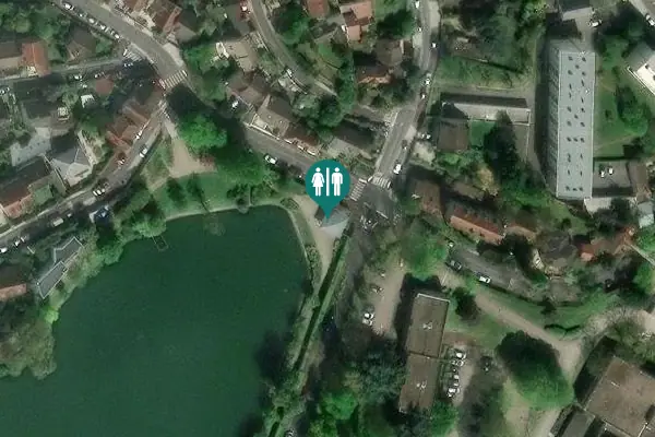 Satellite view of Rue de Fontenay Toilet
