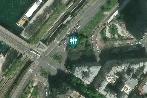 Satellite view of Avenue Émile Zola 1 Toilet