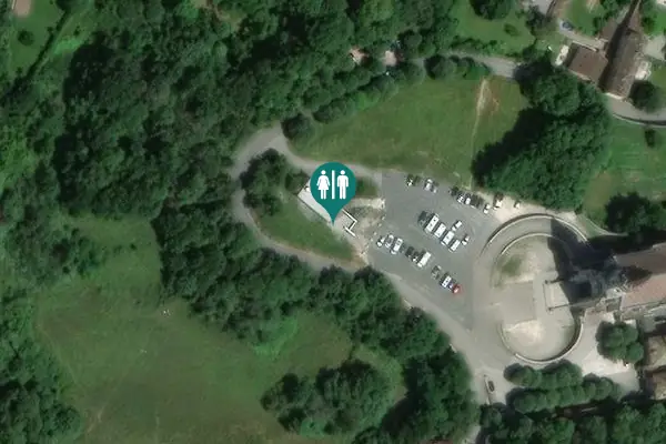 Satellite view of Avenue de la Visitation 7 Toilet
