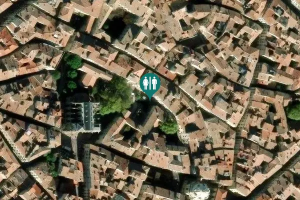 Satellite view of Rue de Vallat 11 Toilet