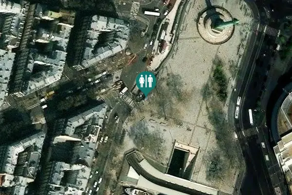 Satellite view of Bastille Square Toilet