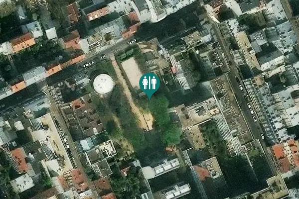 Satellite view of Rue Blomet 43 Toilet