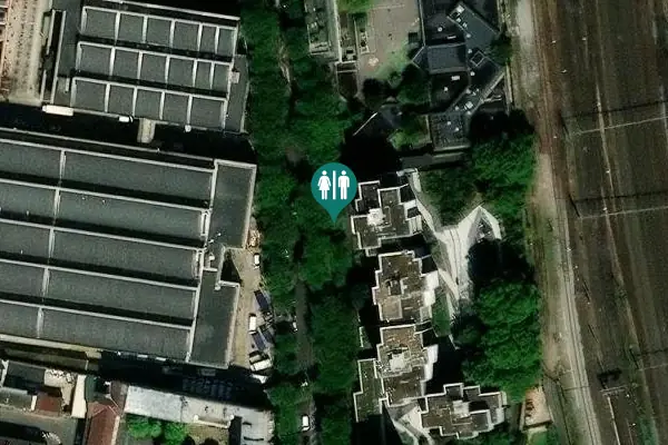 Satellite view of Rue des Poissonniers 138 Toilet