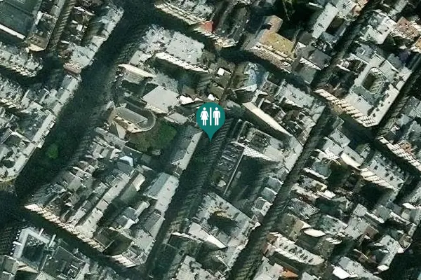 Satellite view of Rue de Moussy 10 Toilet