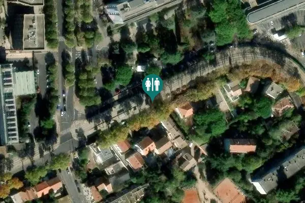 Satellite view of Avenue Émile Diacon 44 bis Toilet
