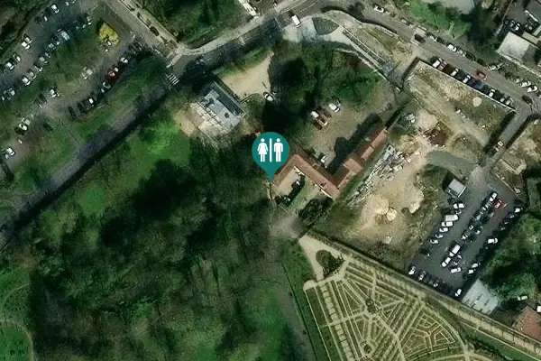 Satellite view of Parvis de la Légion d'Honneur Toilet