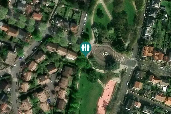 Satellite view of Avenue du Bois de Verrières Toilet