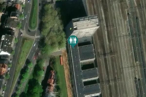 Satellite view of Provincie-esplanade 1 Toilet