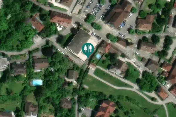 Satellite view of Chemin de l'Abbaye 39 Toilet