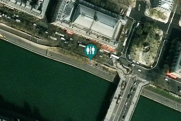 Satellite view of Quai de la Mégisserie 32 Toilet