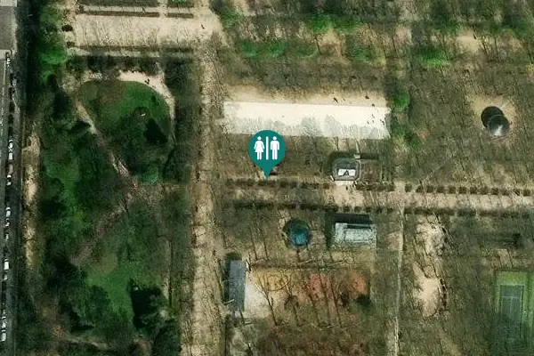 Satellite view of Rue Guynemer 28 Toilet