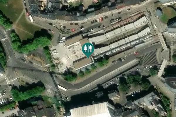 Satellite view of Rue de Bruxelles 3 Toilet