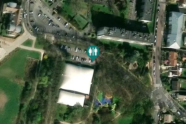 Satellite view of Chemin de Paray Toilet