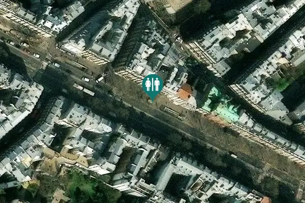 Satellite view of Boulevard du Montparnasse 135b Toilet