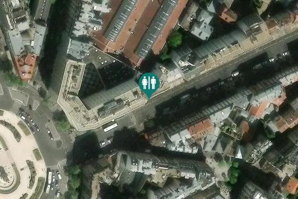 Satellite view of Avenue de Versailles 215 Toilet